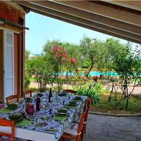 3 bedroom villa with pool and tennis court near Florence, sleeps 6